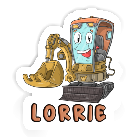 Sticker Lorrie Little Excavator Image