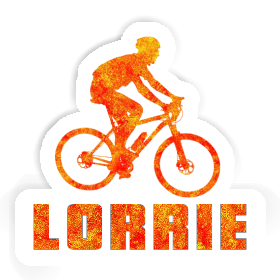 Lorrie Sticker Biker Image