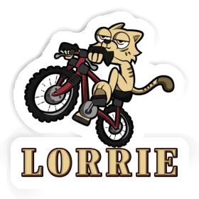 Sticker Bike Cat Lorrie Image