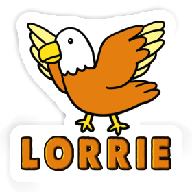 Bird Sticker Lorrie Image