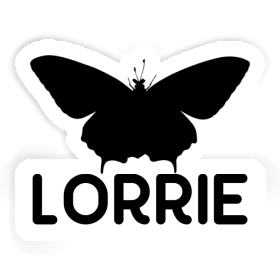 Sticker Lorrie Butterfly Image