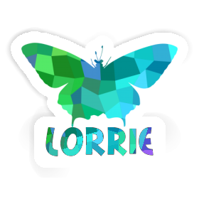 Sticker Butterfly Lorrie Image