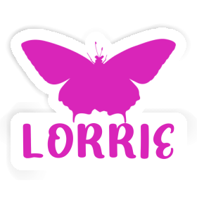 Butterfly Sticker Lorrie Image