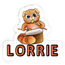 Drummer Sticker Lorrie Image