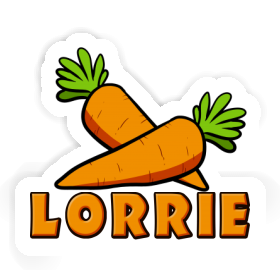 Lorrie Sticker Carrot Image