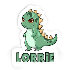 Lorrie Sticker T-Rex Image