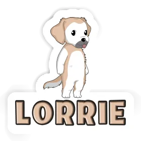 Autocollant Lorrie Golden Retriever Image