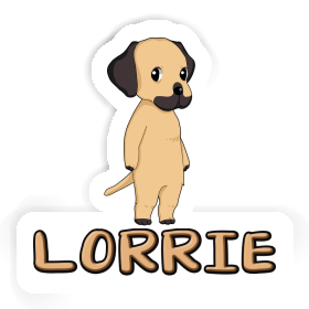 Lorrie Autocollant Rhodésian Ridgeback Image