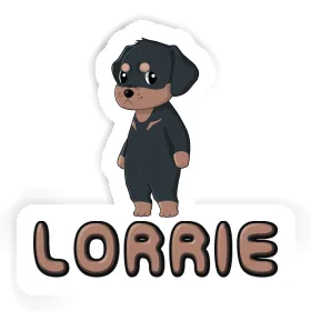 Autocollant Lorrie Rottweiler Image