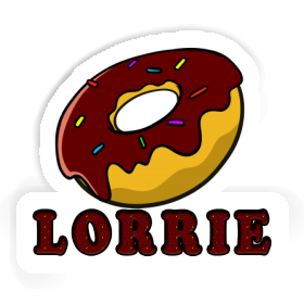 Donut Sticker Lorrie Image