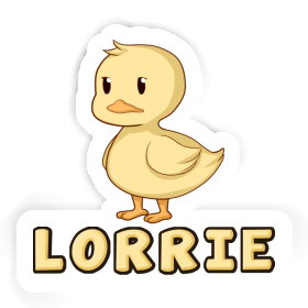 Lorrie Sticker Duck Image