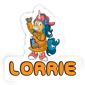 Sticker Hip-Hop Unicorn Lorrie Image