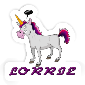 Sticker Angry Unicorn Lorrie Image