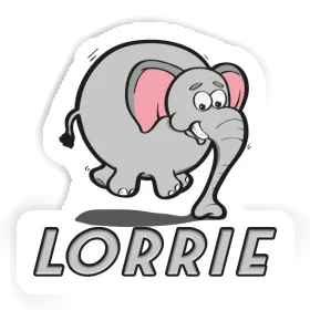 Elephant Sticker Lorrie Image