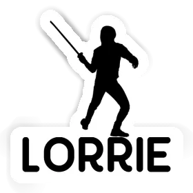 Fencer Sticker Lorrie Image