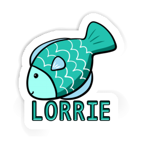 Sticker Lorrie Fish Image