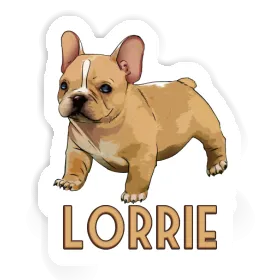 Frenchie Sticker Lorrie Image