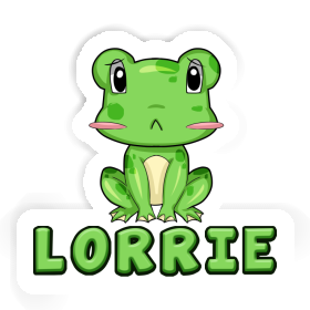 Frog Sticker Lorrie Image