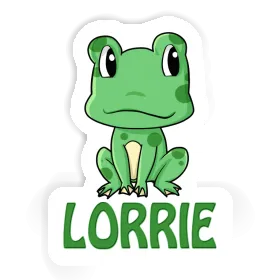 Frog Sticker Lorrie Image