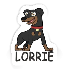 Sticker Lorrie Pinscher Image