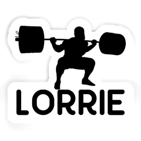 Sticker Lorrie Weightlifter Image