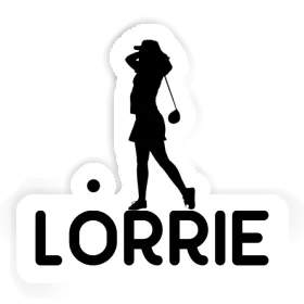 Sticker Lorrie Golferin Image