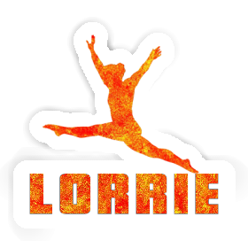 Lorrie Sticker Gymnast Image