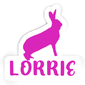 Rabbit Sticker Lorrie Image