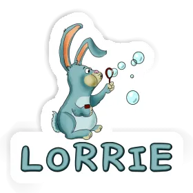 Rabbit Sticker Lorrie Image