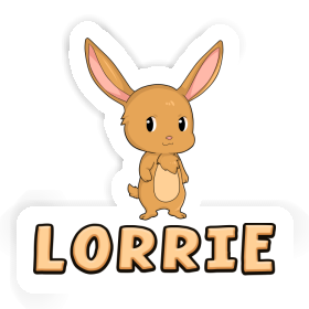 Rabbit Sticker Lorrie Image