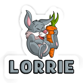 Lorrie Sticker Rabbits Image