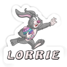 Sticker Lorrie Rugby rabbit Image