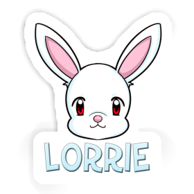 Rabbit Sticker Lorrie Image