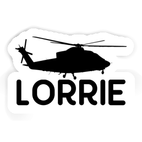 Helicopter Sticker Lorrie Image