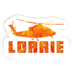 Helicopter Sticker Lorrie Image