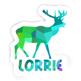 Lorrie Sticker Deer Image