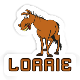 Sticker Lorrie Horse Image