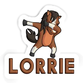 Sticker Lorrie Horse Image