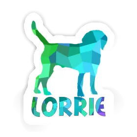 Lorrie Sticker Dog Image