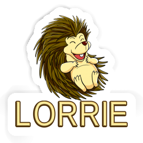 Lorrie Sticker Hedgehog Image