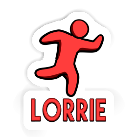 Jogger Sticker Lorrie Image