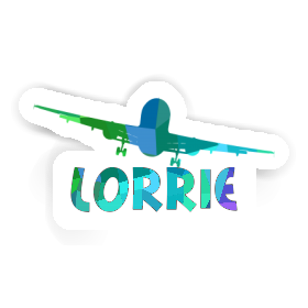 Airplane Sticker Lorrie Image