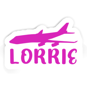 Lorrie Sticker Jumbo-Jet Image