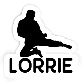 Sticker Karateka Lorrie Image