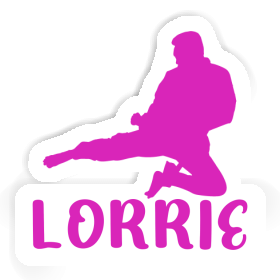 Sticker Karateka Lorrie Image