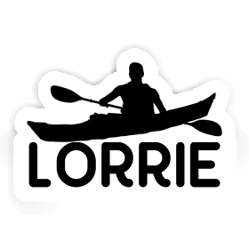 Lorrie Sticker Kayaker Image