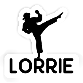 Sticker Lorrie Karateka Image