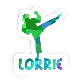 Sticker Karateka Lorrie Image