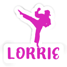 Karateka Sticker Lorrie Image