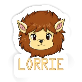 Lionhead Sticker Lorrie Image